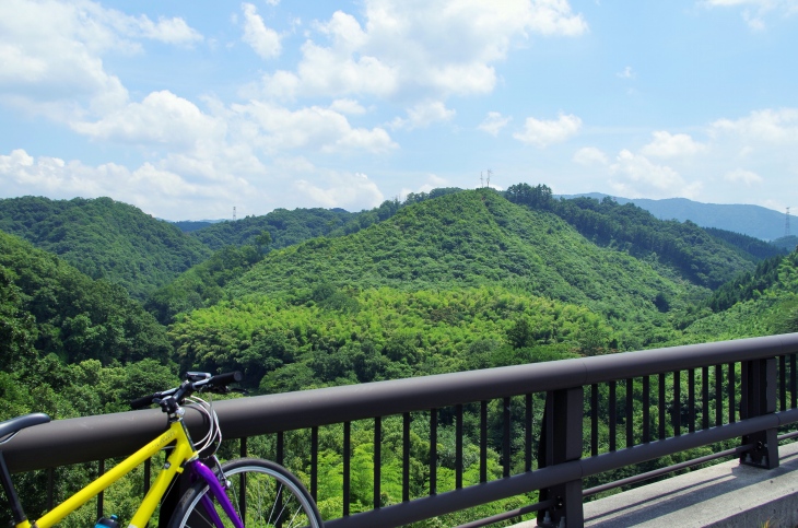 これぞ「やまなみ」! 山が並んでいる風景に山陰らしさを感じる