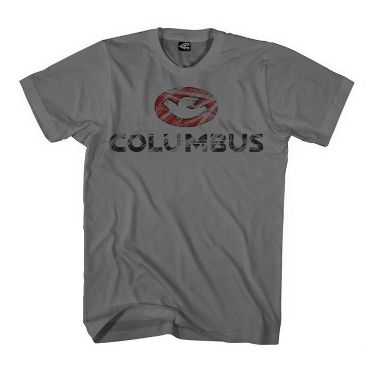 チネリ Columbus Scratch T-Shirt（チャコール）