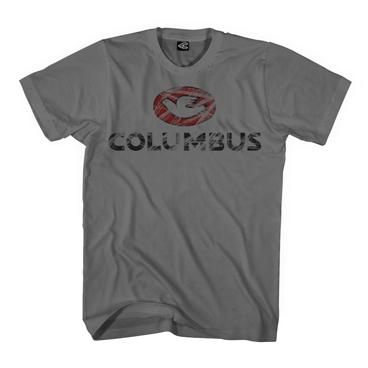チネリ Columbus Scratch T-Shirt(チャコール)