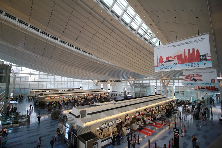 羽田空港の写真でよく見るやつを撮ってみた