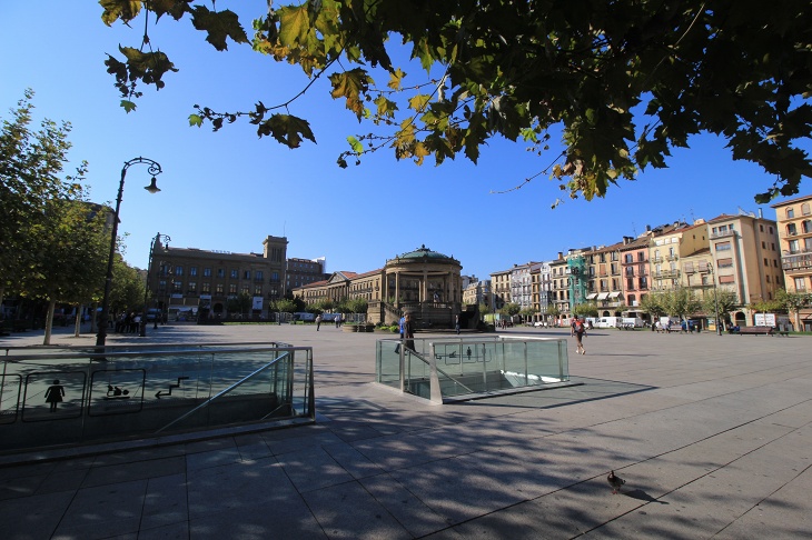 2012年ブエルタの第1ステージでスタート地点となったカスティーリョ広場