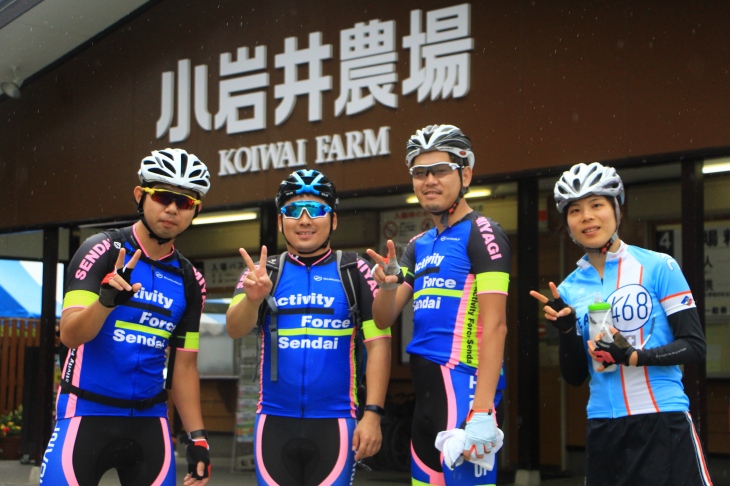 小岩井農場もコースに組み込まれている