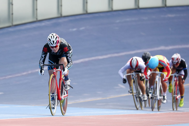 女子ケイリン決勝　児玉碧衣　福岡(日本競輪選手会)が優勝