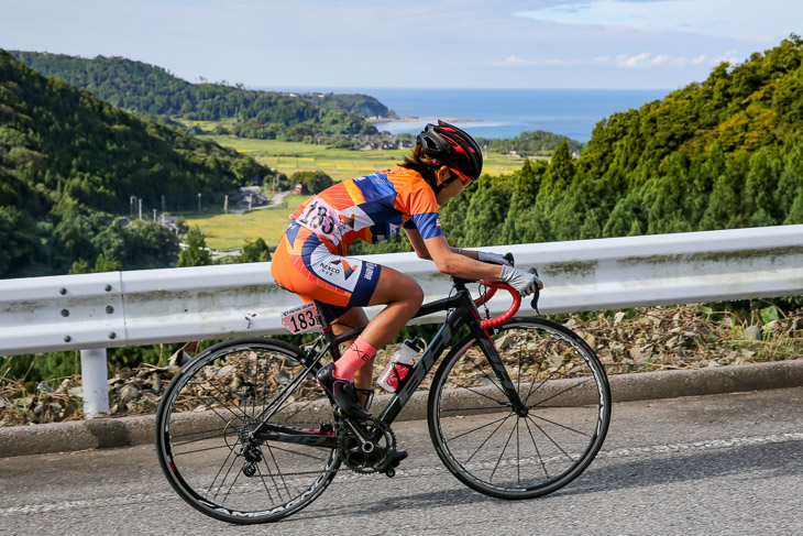 Fクラスタ　2周目　合田祐美子（BH BIORACER）が独走する