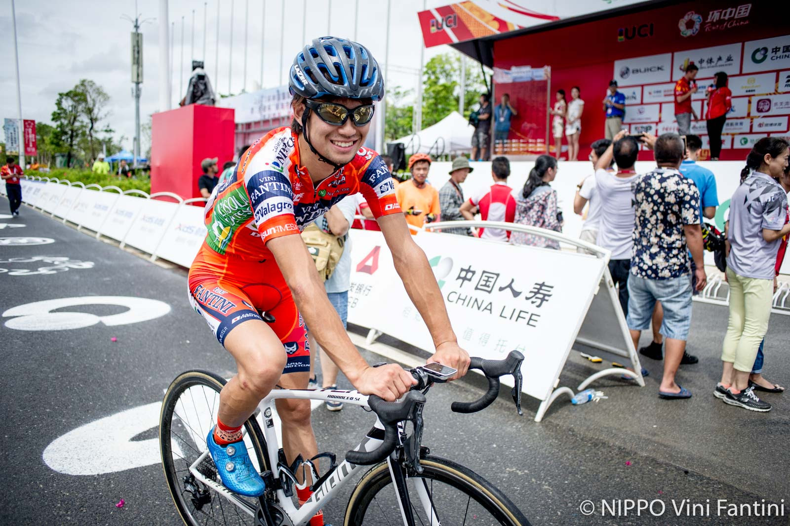 夏からNIPPOヴィーニファンティーニのトレーニーとして転戦した西村大輝。ツアー・オブ・チャイナ2（UCI2.1）ではUCIポイントを獲得した