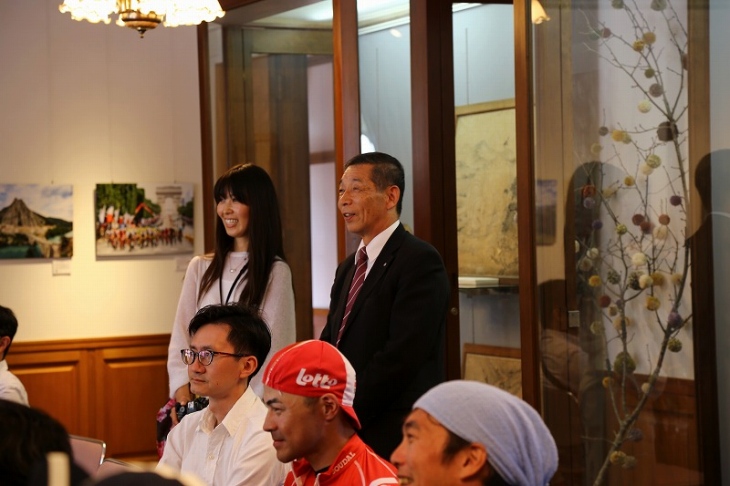 保科郷雄丸森町長も辻啓トークショーへ