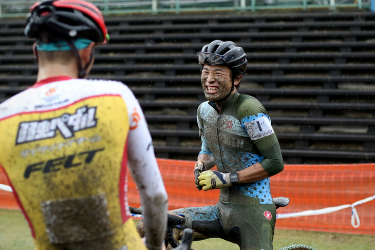 「織田選手とはいい意味でライバル関係にある」と言う中里仁(Speedvagen Family Racing)