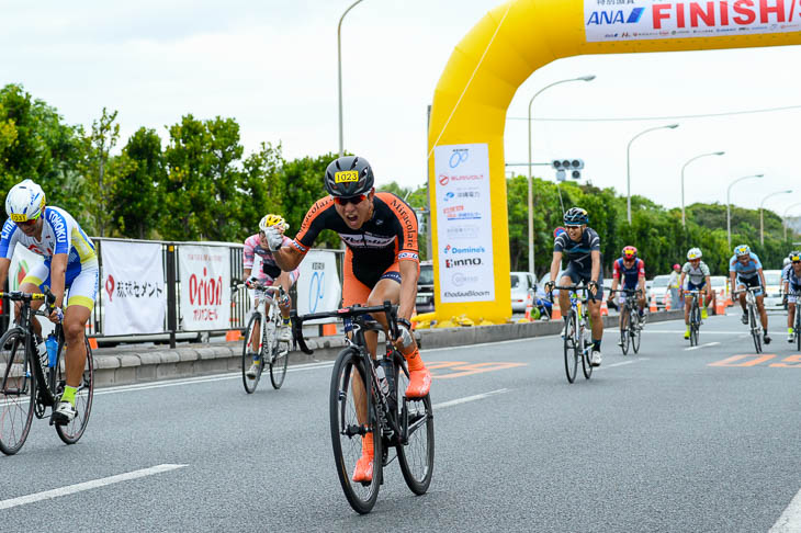 市民レース140km優勝 西山琢馬(Pedalist)