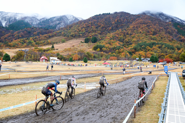 全日本選手権の舞台はマキノ高原