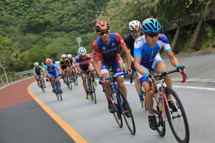 誰もが警戒リストに上げる井上亮（Megellan Cycling Team）。昨年も積極的な走りが印象的だった