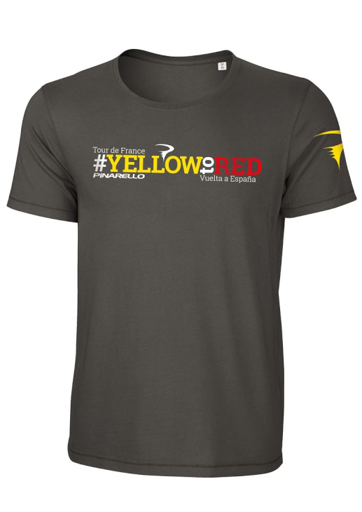 ピナレロ 2017Yellow to Red Tシャツ