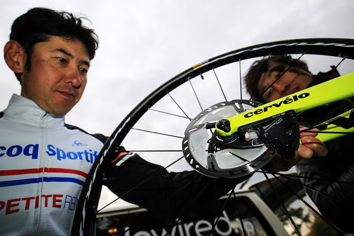 「万人に扱いやすい自然なブレーキフィーリングを実現している」杉山友則(Bicicletta IL CUORE)