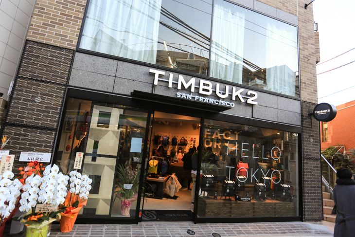 表参道にオープンしたTIMBUK2 TOKYO