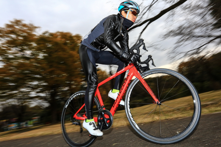 「レースデビュー用のアップグレードカーボンホイールに最適」辻本尚希(L-Breath Bike)