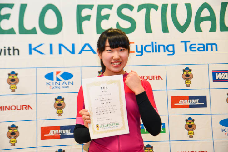 120分ソロで優勝した棚橋奈菜さん