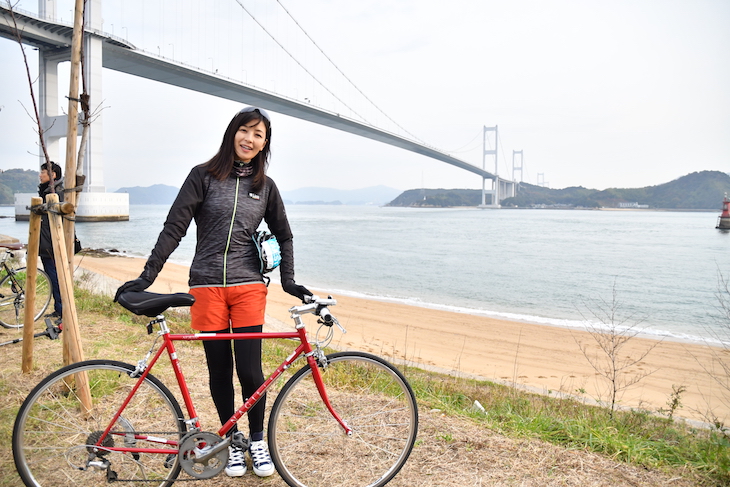  地元広島の自転車NAGIとともにライド