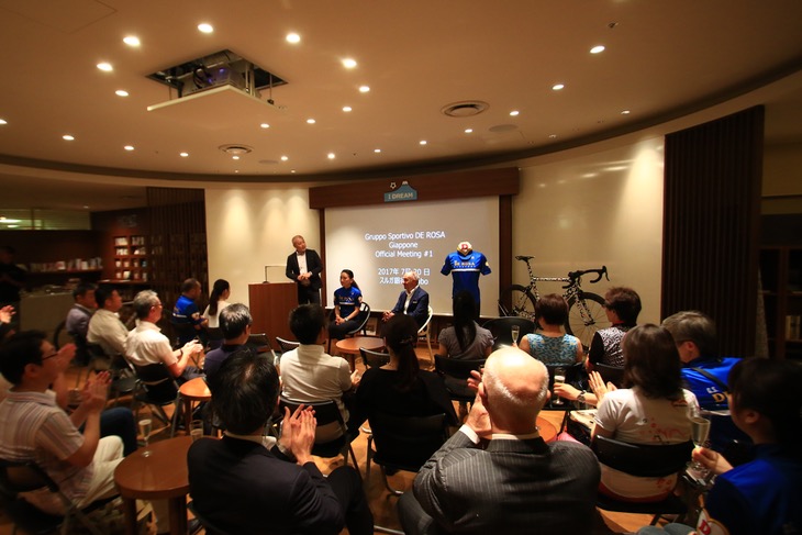 東京ミッドタウンで開催された、G.S. DE ROSA GIAPPONEの発足パーティー
