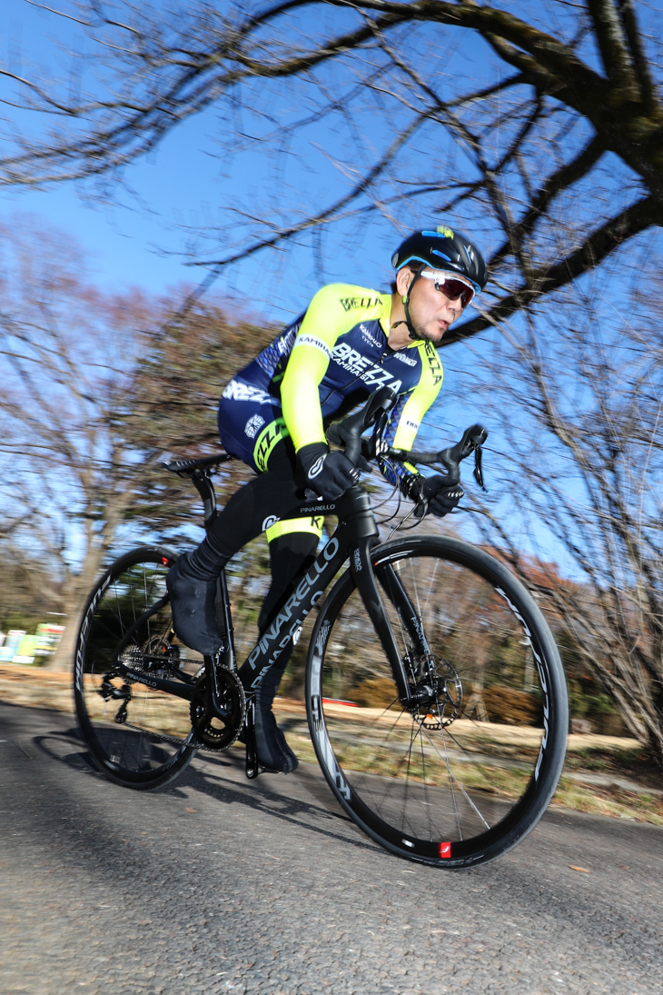 「エントリーモデルとは思えない反応性の良さがある」上萩泰司(カミハギサイクル)