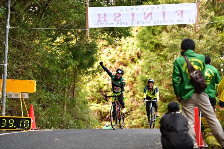 8kmのヒルクライムは達成感に満ちている