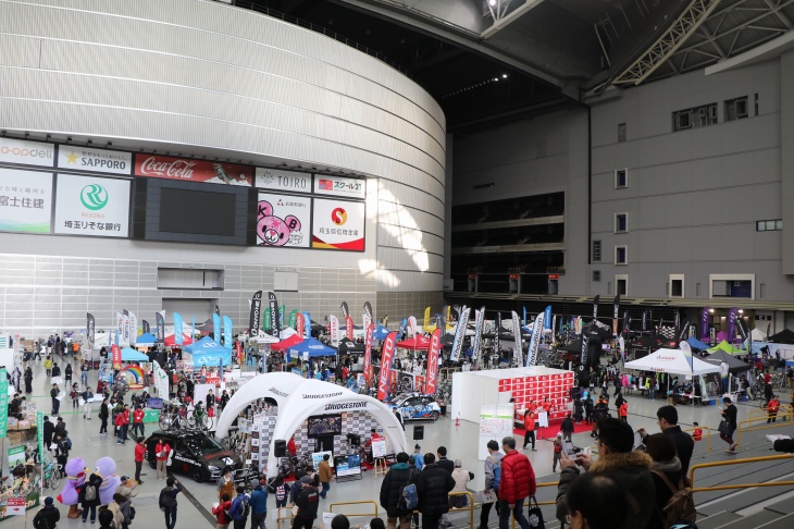 2018年最初の大型展示会ということで多くの自転車ファンで賑わった埼玉サイクルエキスポ