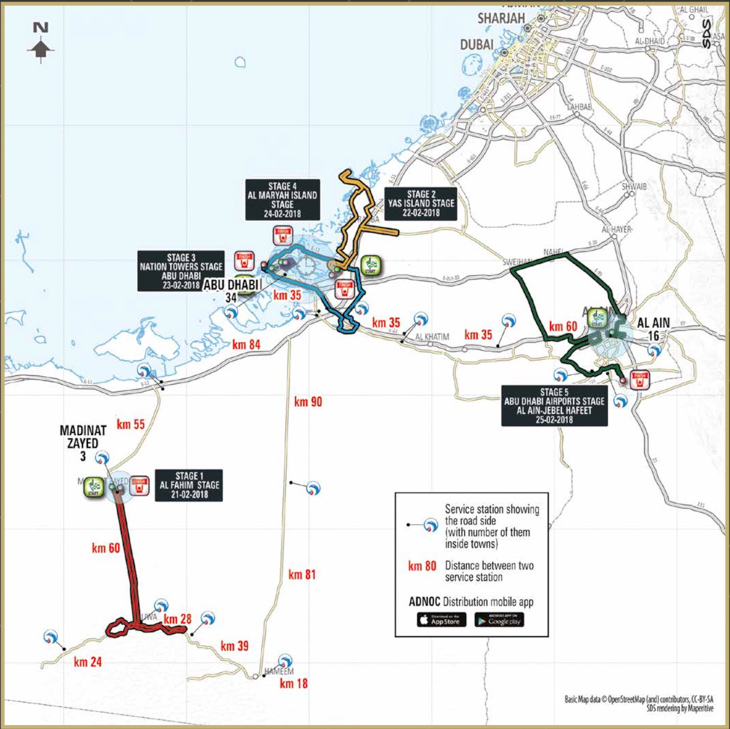アブダビツアー2018全体マップ