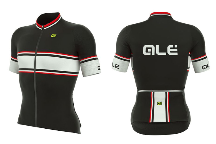 アレ Speed Fondo Jersey（BLK-RED）