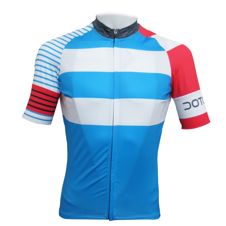 ドットアウト Huricane Jersey（light blue-white-red）