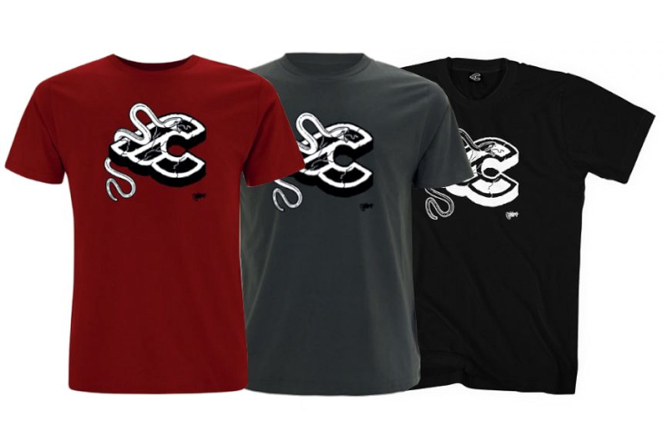 チネリ Mike Giant T-Shirt(レッド、チャコール、ブラック)