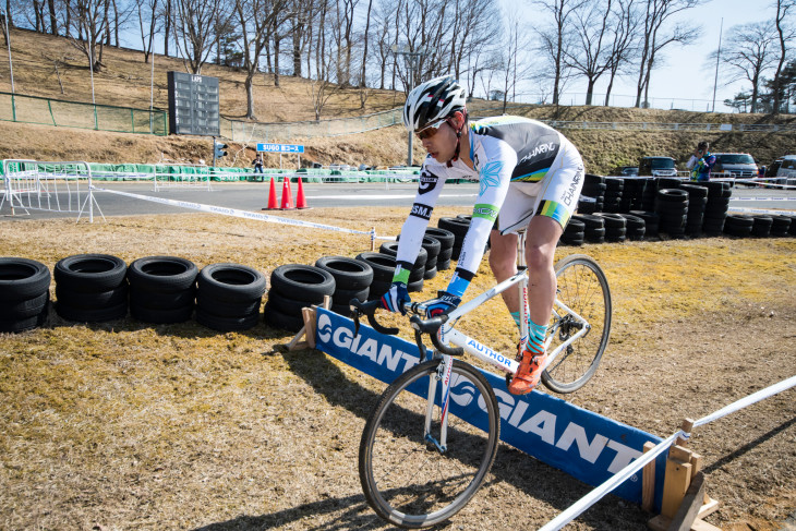 C1 バニーホップで会場を湧かせた齋藤拓真(TEAM CHAINRING)