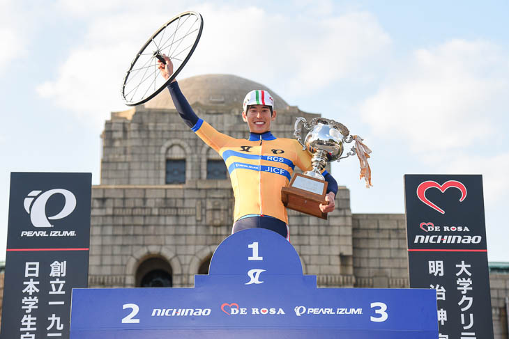 ロードレース・カップ・シリーズは岡部祐太(日本体育大学)が総合優勝