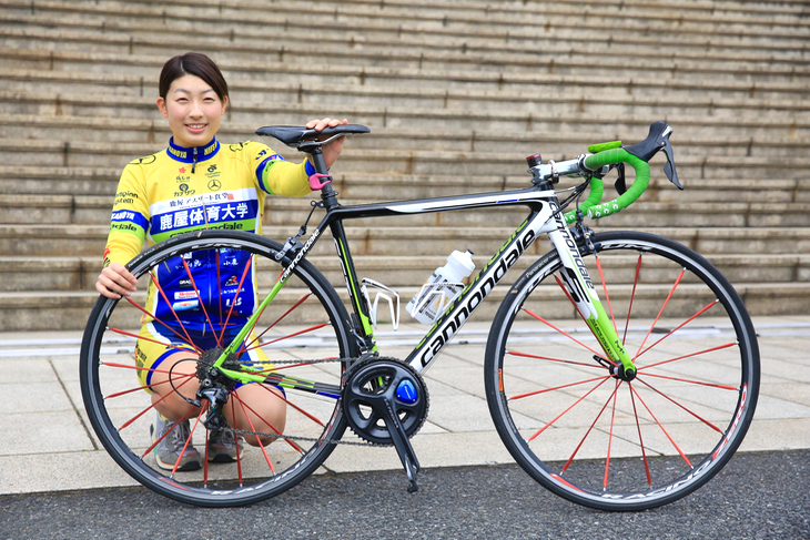 橋本優弥(鹿屋体育大学2年) キャノンデール SUPERSIX EVO Hi-Mod