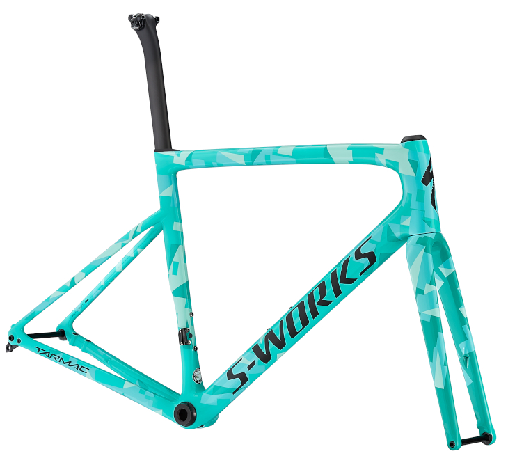 スペシャライズド S-WORKS TARMAC SL6 DISC FRAMESET（GLOSS ACID MINT/MINT/LIGHT TURQ/SATIN/BLACK）