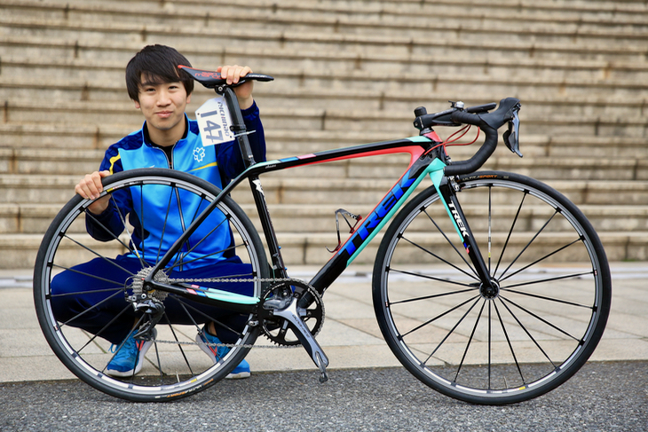 安彦統賀(日本体育大学1年) トレック MADONE