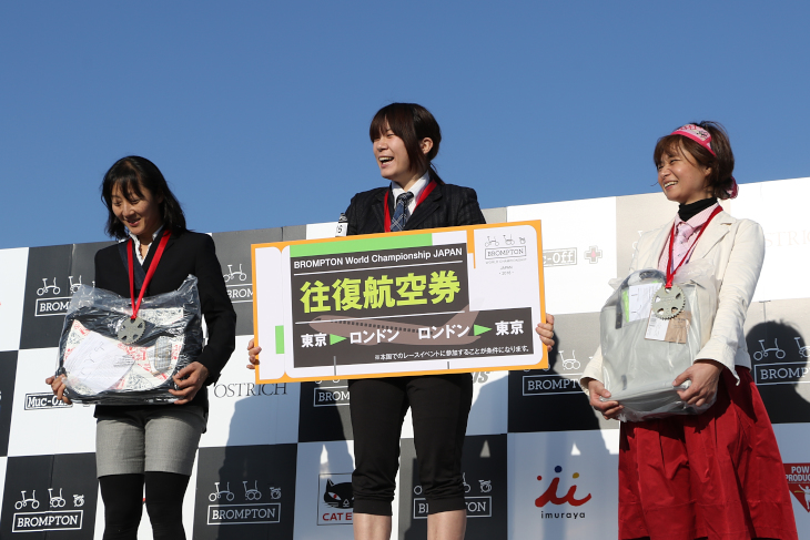 BWC女子は渡邉千里さんが3度目にして初優勝を掴んだ