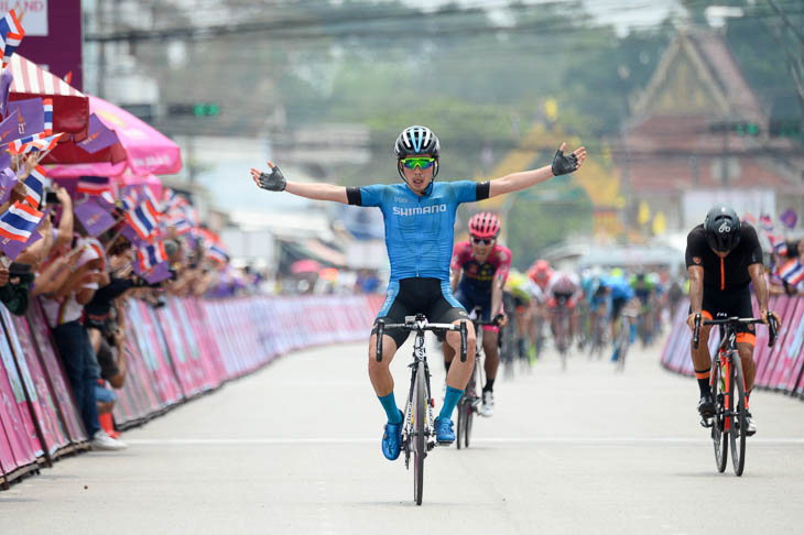第2ステージ 入部正太朗(シマノレーシングチーム)が優勝