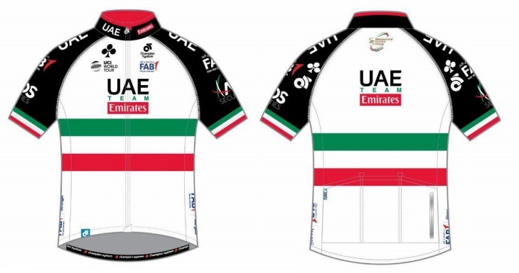チャンピオンシステム UAEチームエミレーツ イタリアチャンピオンデザイン