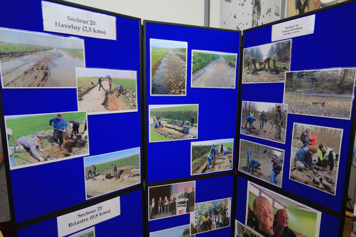 パリ〜ルーベのコース保存会「Les Amis de Paris-Roubaix(友の会)」の活動も紹介されている