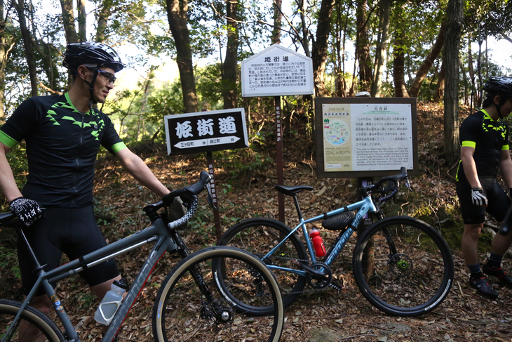 本坂越とも呼ばれた姫街道。引佐峠区間は往時の姿をよく残していた