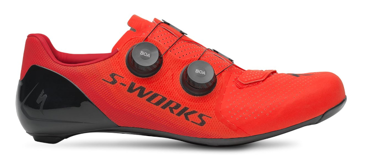 スペシャライズド S-Works 7 Road Shoe(ロケットレッド/キャンディレッド)