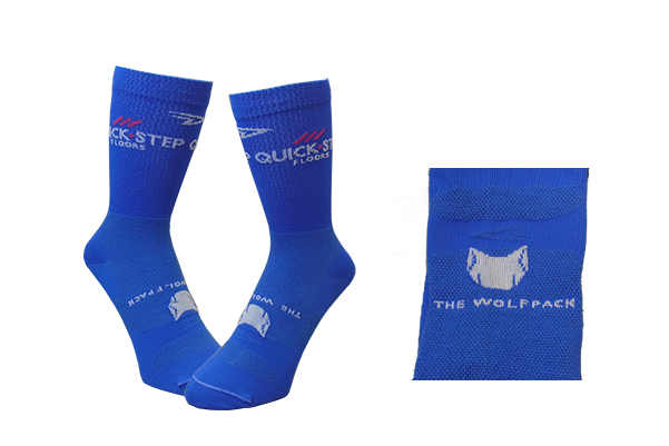 ディフィート LE LITE Defeet Blue　QUICK STEP　限定ソックス