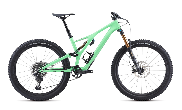 スペシャライズド S-WORKS STUMPJUMPER 27.5(Gloss/Acid Kiwi/Black)