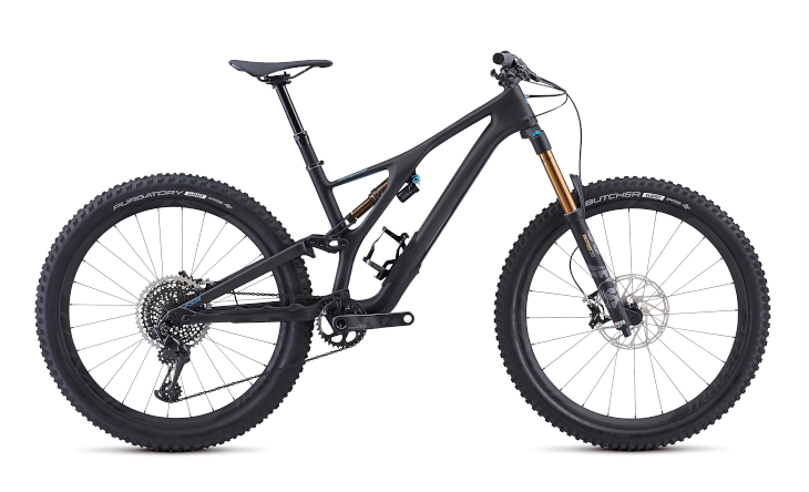 スペシャライズド S-WORKS STUMPJUMPER 27.5(Satin/Carbon/Storm Grey)