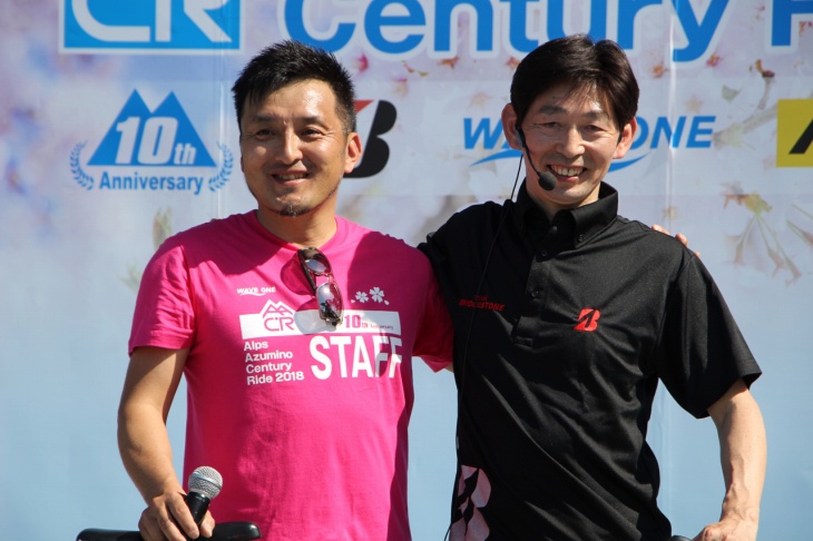 日本自転車界が誇るオリンピアン藤田晃三さんと鈴木雷太さんが共演