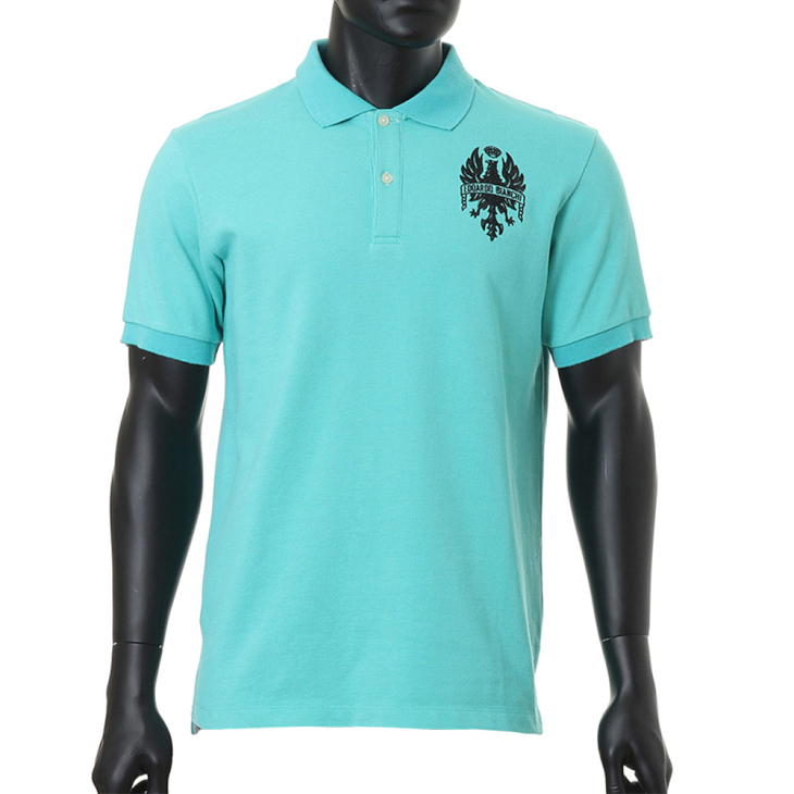 ビアンキ S/S POLO SHIRTS(ベーシックポロ、チェレステ)