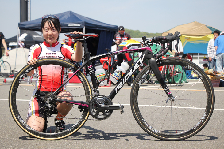 石坂琴美さん(首都大学東京) リドレー LIZ