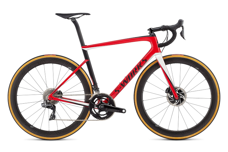 スペシャライズド S-Works Tarmac Disc（Gloss Flo Red）