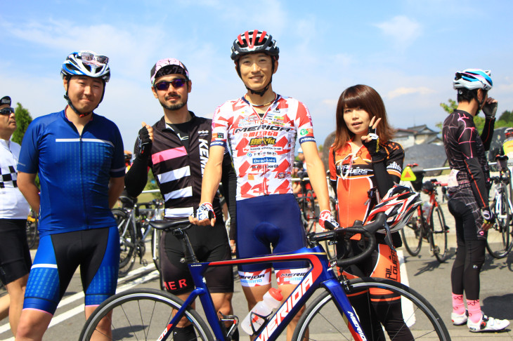 増田選手と記念撮影!