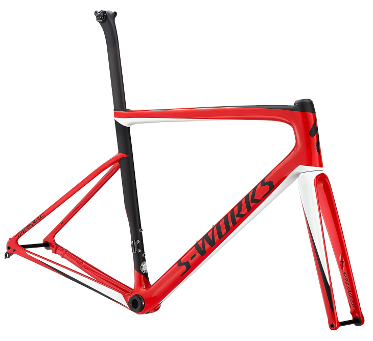 スペシャライズド S-Works Tarmac Disc Frameset(Gloss Flo Red)