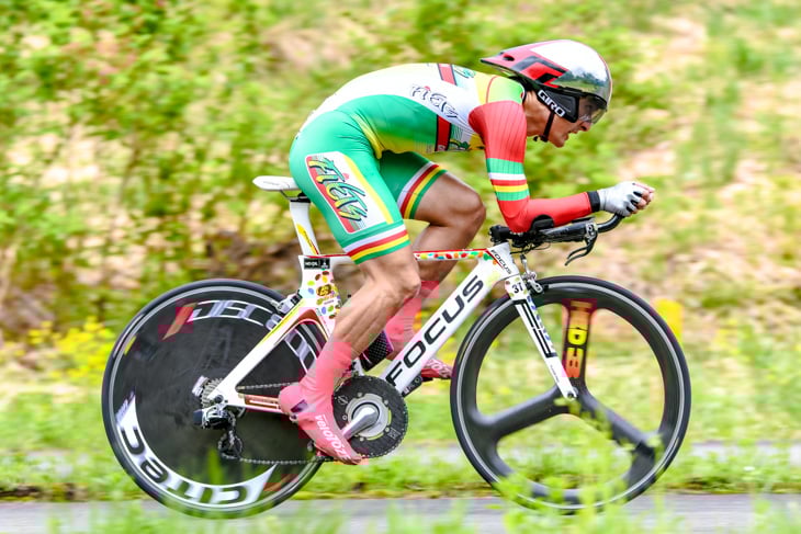 ステージ1aで2位となった香西真介(FIETS GROEN日本ロボティクス)