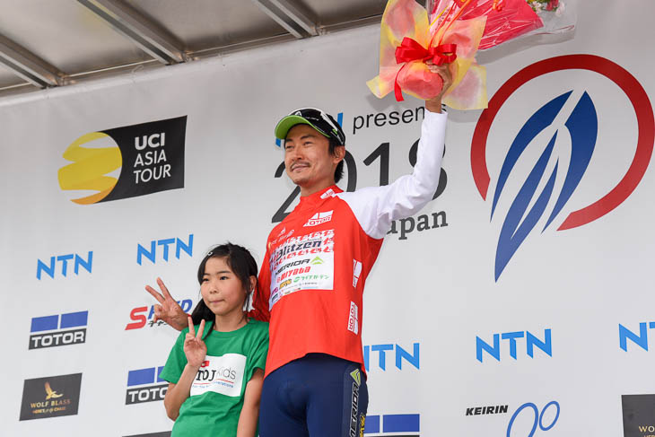 日本人同士の山岳賞争いを制した鈴木譲(宇都宮ブリッツェン)
